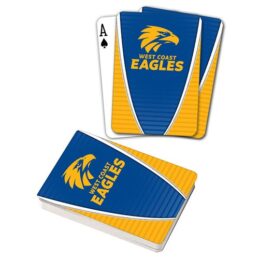 West Coast Eagles AFL Aussie Rules Deck Playing Cards Poker