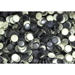 HOB Black Crown Seals 800 Pack Bottling Homebrewing Beer Kombucha Ginger Beer