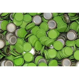HOB Green Crown Seals 200 Pack Bottling Homebrewing Beer Kombucha Ginger Beer
