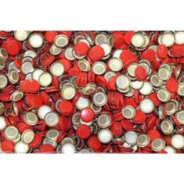 HOB Red Crown Seals 200 Pack Bottling Homebrewing Beer Kombucha Ginger Beer