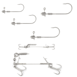 Tackle Tactics TT Enforcer Jigheads and Wire Harness Fishing Lure Hook