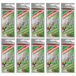 ICatch Sabiki Slimy Slayer Bait Jig 1/0 10 Pack 5 Hooks Live Bait Fishing
