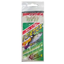 I Catch Fish Skin Bait Jig #9 5 hooks Live Bait Fishing