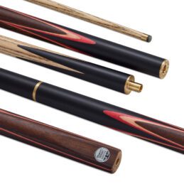 PowerGlide Hampton 2 Piece 9.5mm Tip Ash Pool Snooker Billiard Cue 19oz