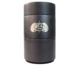 Toadfish Non Tipping Insulated Can and Bottle Cooler Black Beer Stubbie Holder
