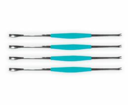 Toadfish Crab & Lobster Forks Stainless Steel with Rubber Grip