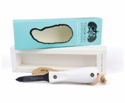 Toadfish Pro Edition Oyster Knife White Heavy Japanese Stainless Steel