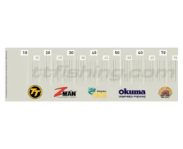 TT Fishing Measure Mat 75Cm X 23Cm Roll Up with Fish Stop