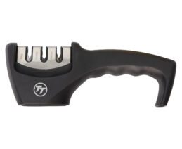TT 3 Stage Shape, Sharpen And Polish Knife Sharpener With Rubber Grip Feet