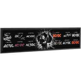 ACDC Logo 50 Fifty Years Design Bar Runner Mat