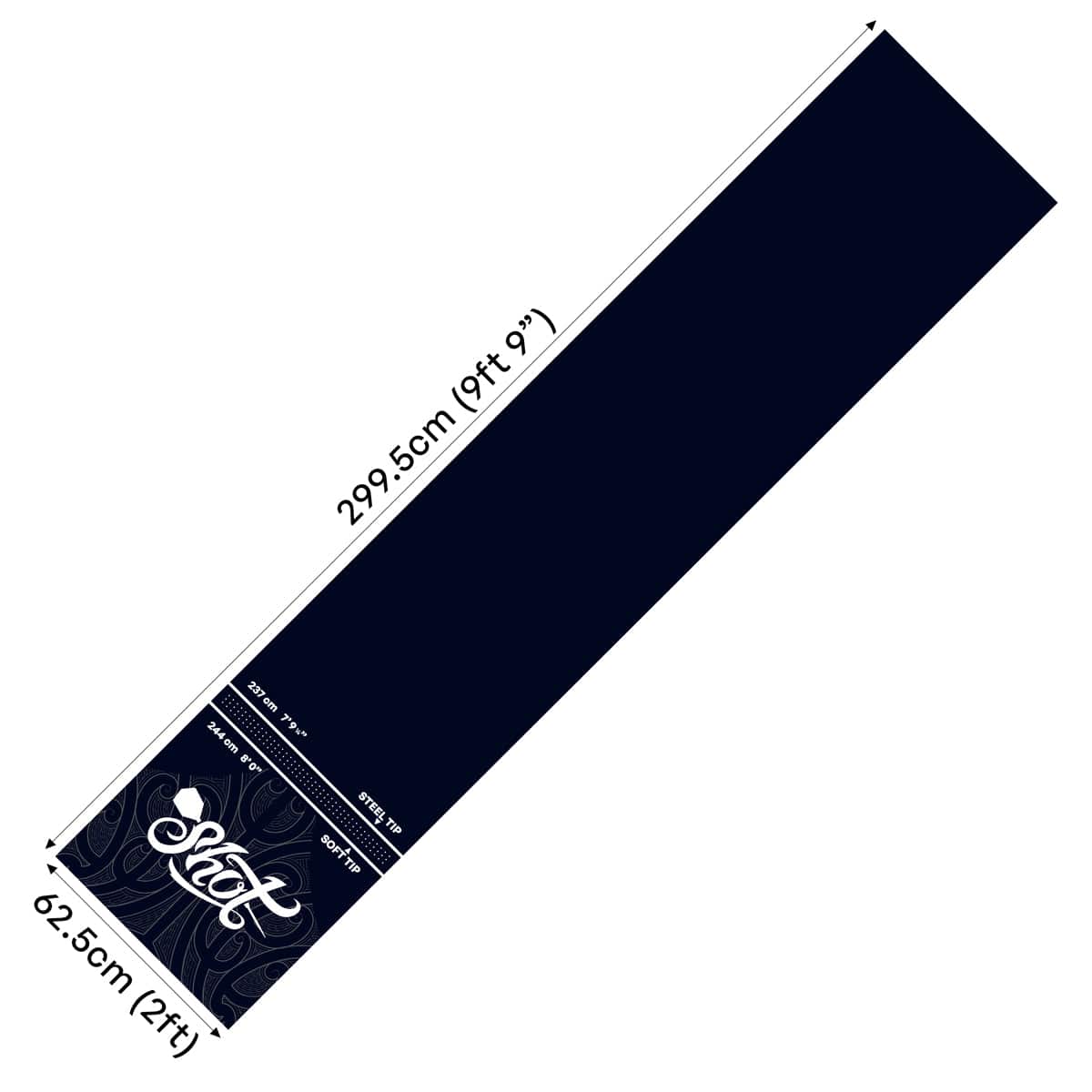 Shot Darts Rubber Protective Dart Mat 3 Shot Darts Rubber Protective Dart Mat - Image 3