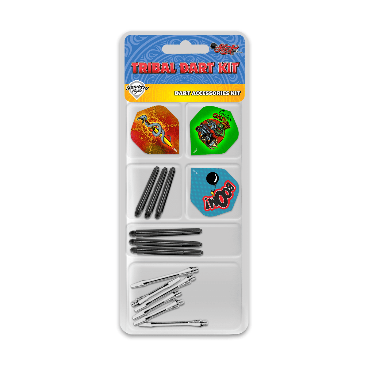 Shot Darts Tribal Dart Kit-High Quality Darts Accessory Pack
