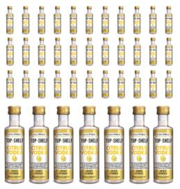 Still Spirits Top Shelf Citrus Vodka Home Brew Flavouring Essence - 40 Pack