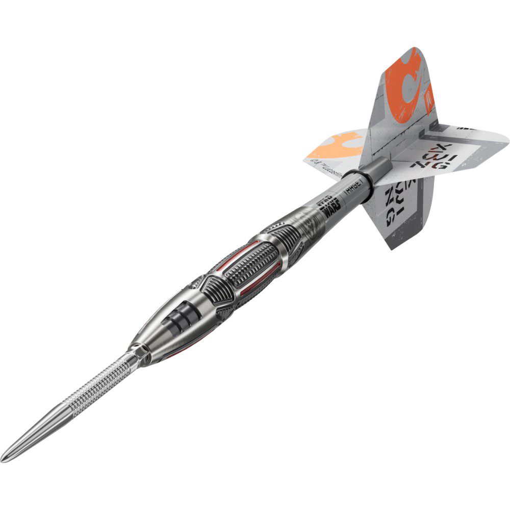 Target Star Wars X-Wing 90% Tungsten Swiss Point Steel Tip Darts 22-26g 4 Target Star Wars X-Wing 90% Tungsten Swiss Point Steel Tip Darts 22-26g - Image 4