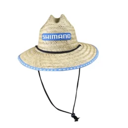 Shimano Kids Blue Outdoors Fishing Straw Hat
