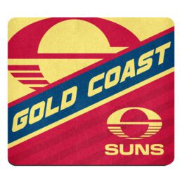 Gold Coast Suns AFL Aussie Rules Computer Mouse Pad Mat
