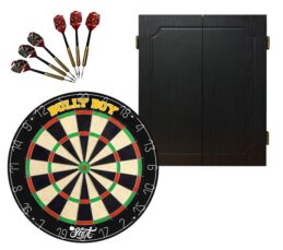 Shot Darts Michael Smith Bully Boy Dart Board + Shot Quantum Cabinet + Darts