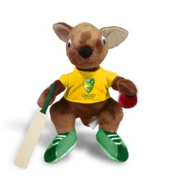 Cricket Australia Plush Kangaroo Teddy Official Licensed Supporter Gift