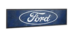 Ford 2026 Logo Blue Oval Bar Runner Mat