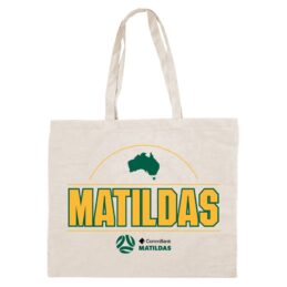 FFA Australian Soccer Matildas Fabric Cotton Tote Carry Bag
