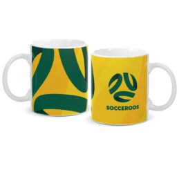 FFA Australian Soccer Socceroos Coffee Mug Cup