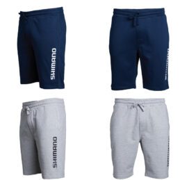 Shimano Fishing Track Shorts Breathable Grey Or Black Sizes S To 3XL