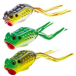 TT Lures Rocket Frog Popping Frog 70mm Weedless Fishing Lures