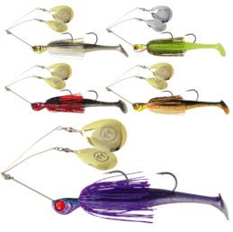TT Lures Tornado Twin Spin Rigged 3/4oz Spinnerbait Fishing Lures