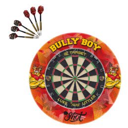 Target Darts Luke Littler Dartboard + Shot Darts Michael Smith Bully Boy Surround + Darts