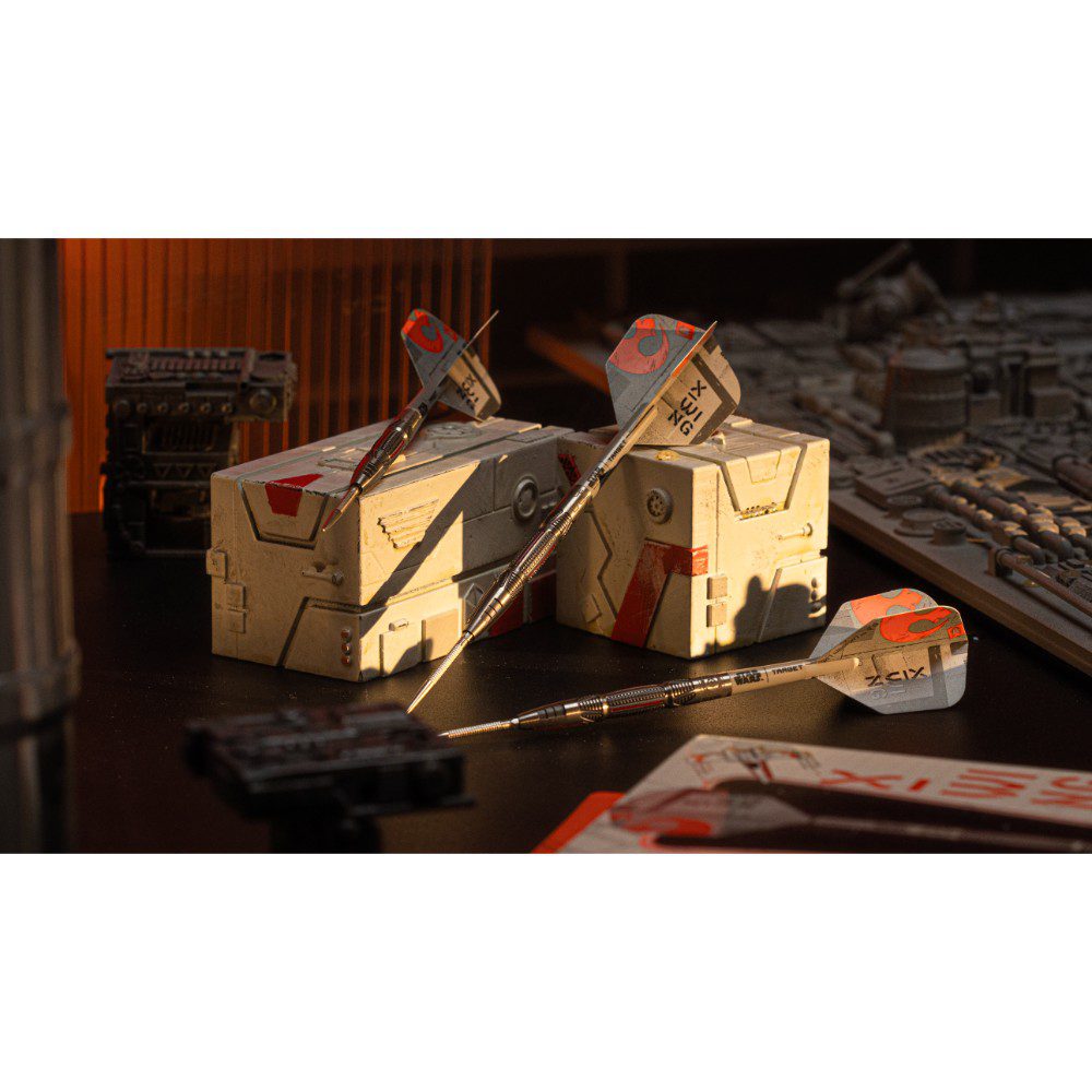 Target Star Wars X-Wing 90% Tungsten Swiss Point Steel Tip Darts 22-26g 6 Target Star Wars X-Wing 90% Tungsten Swiss Point Steel Tip Darts 22-26g - Image 6