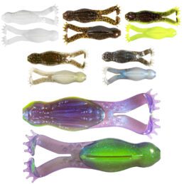 ZMan Goat Toadz 4 Inch 10X Tough ElaZtech Soft Plastic Fishing Lure 3 Pk