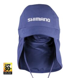 Shimano Kids Legionaire Fishing Outdoors Hat - Navy