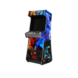 Retro Platinum Arcade Video Game Machine Mortal Kombat Cabinet Coin Operated