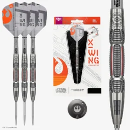 Target Star Wars X-Wing 90% Tungsten Swiss Point Steel Tip Darts  22-26g