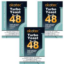 Alcotec 48hr Turbo Yeast 3 Pack Homebrew Spirit Distilling Brewing