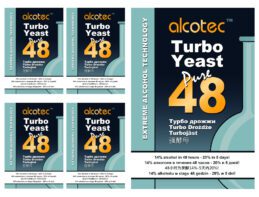 Alcotec 48hr Turbo Yeast 5 Pack Homebrew Spirit Distilling Brewing