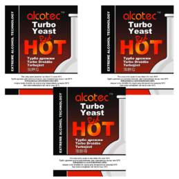 Alcotec Red Hot Turbo Yeast 3 Pack Homebrew Spirit Distilling Brewing