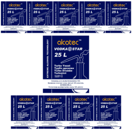Alcotec Vodka Star Turbo Yeast 10 Pack Homebrew Spirit Distilling Brewing