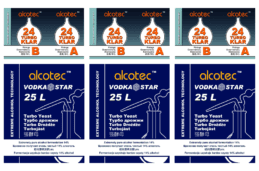 Alcotec Vodka Star Turbo Yeast & Klar Combo 3 Pack Homebrew Spirit Distilling