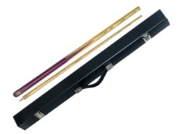 BARRACUDA Challenge Ash Pool Snooker Billiard Cue + Black Case Set