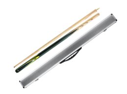 Dufferin HCY Ash Yellow White Pool Snooker Billiard Cue + Aluminium Case Set