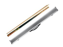 Dufferin HCY Ash Burl Yellow White Pool Snooker Billiard Cue + Aluminium Case Set