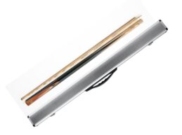 Dufferin HCY Ash Brown Tan Pool Snooker Billiard Cue + Aluminium Case Set