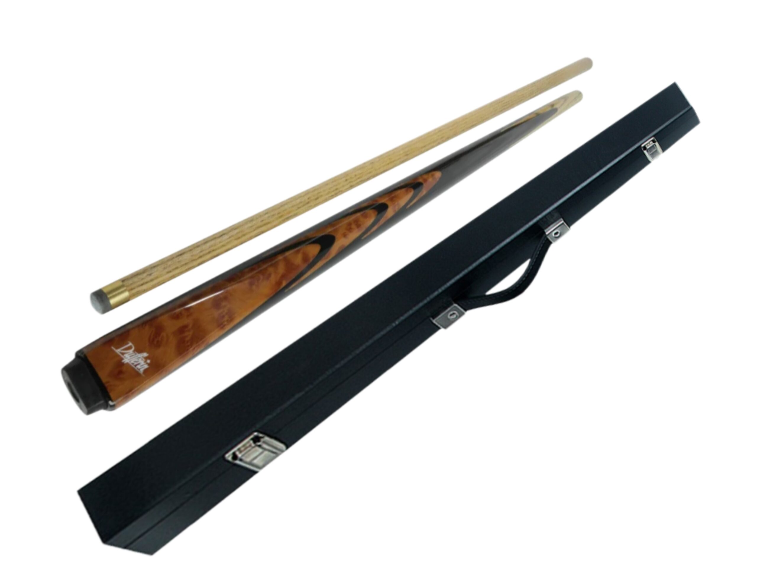 Dufferin Ash S Burl Pool Snooker Billiard Cue + Black Case Set 1 Dufferin Ash S Burl Pool Snooker Billiard Cue + Black Case Set