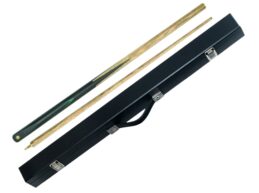 BARRACUDA Gold Medal Ash Pool Snooker Billiard Cue + Black Case Set