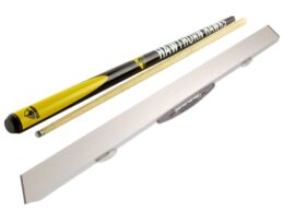 Hawthorn Hawks AFL Pool Snooker Billiard Cue + Deluxe Aluminium Case Set
