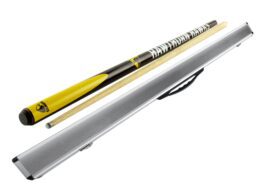 Hawthorn Hawks AFL Pool Snooker Billiard Cue + Aluminium Case Set