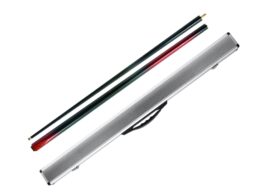 Mitchell HC Series Maple Metallic Red Pool Snooker Billiard Cue + Aluminium Case Set