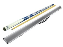 Melbourne Kangaroos AFL Pool Snooker Billiard Cue + Aluminium Case Set