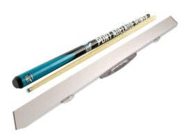 Port Power Adelaide AFL Pool Snooker Billiard Cue + Deluxe Aluminium Case Set